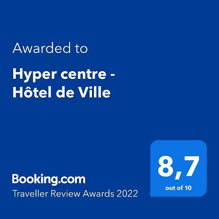 Hyper Centre - Hotel De Ville Реймс Екстериор снимка